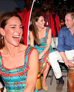 Кейт Миддлтон и принц Уильям сыграли на барабанах в доме Боба Марли на Ямайке